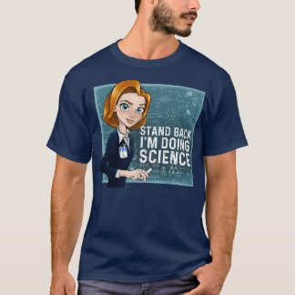 Camiseta Afastem-Se, Estou Fazendo Ciência Dana Scully 
