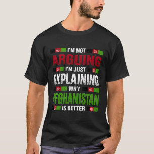 Camiseta Afeganistão Raízes Afegafegã Patrimônio Afegão Org