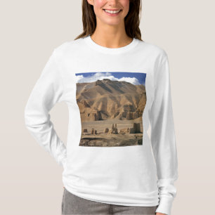 Camiseta Afeganistão, Vale de Bamian. Antiga terra