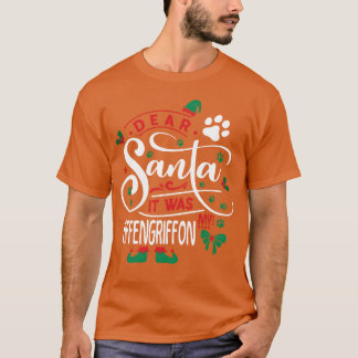 Camiseta Affengriffon Cachorro Cachorro Cachorro Vintá vint