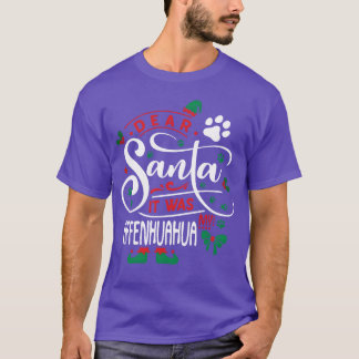 Camiseta Affenhuahua Dog Christmas Dog Raça amigos