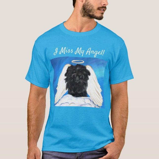 Camiseta Affenpinscher Anjo   (Frente)