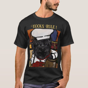 Camiseta Affenpinscher Chef