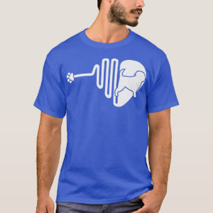 Camiseta Affenpinscher Dog Paw Heartbeat Pet Owner Veterina