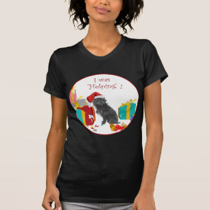Camiseta Affenpinscher Natal