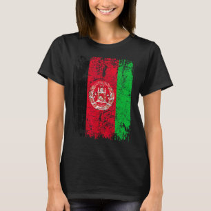 Camiseta AFGHAN FLAG Vintage Afeganistão Bandeira AFEGANIST
