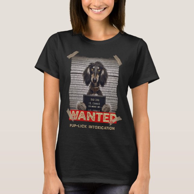 Camiseta Afghan Hound (Frente)