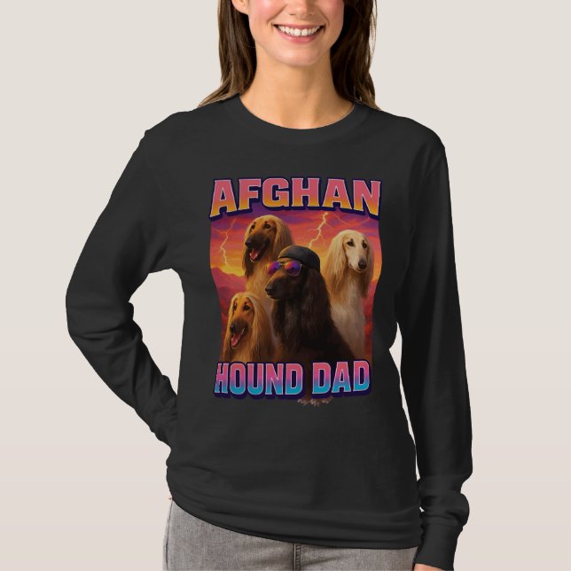 Camiseta Afghan Hound (Frente)