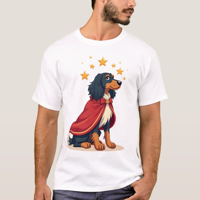 Camiseta Afghan Hound Elegante Noel (Frente)