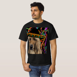 Camiseta Afghan Hound Mexico
