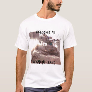 Camiseta Afghani-areia