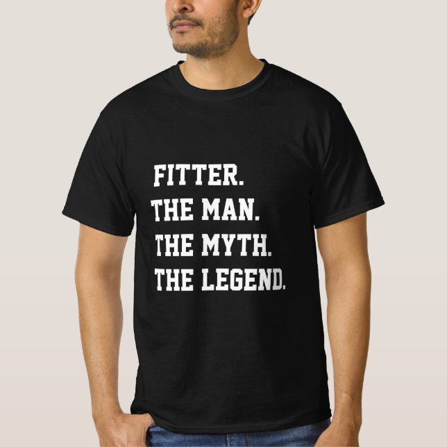 Camiseta Afiar Ao Homem O Mito A Lenda T-Shirt (Frente)