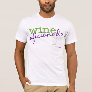 Camiseta Aficionado do vinho