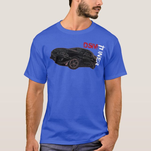 Camiseta AFINADOR do eclipse DSM de mitsubishi (Frente)