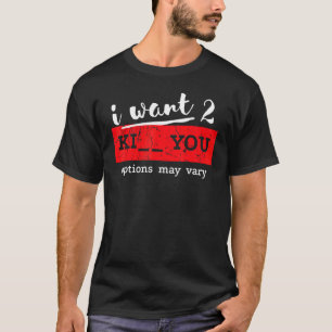 Camiseta Afirmação maravilhosa, divertida, Piada 1 da Teste