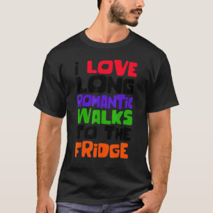 Camiseta Afirmação Piada humorística de diversão de Comida