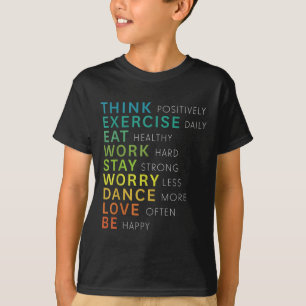 Camiseta Afirmação Positiva Inspiradora Motivacional