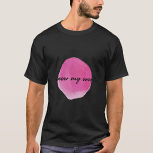 Camiseta afirmações positivas de autoaceitação