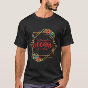Camiseta afirmações positivas de autoaceitação