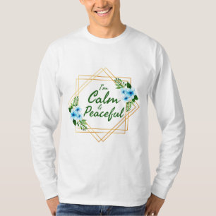 Camiseta afirmações positivas do dia