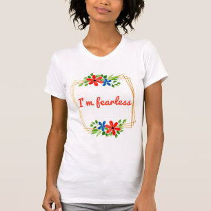 Camiseta afirmações positivas para amor próprio e autocuida