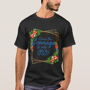 Camiseta afirmações positivas para ansiedade e amor próp