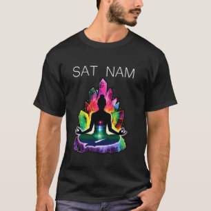 Camiseta Afirmações Sat Nam Meditação Kundalini Yoga