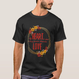 Camiseta afirmações vívidas positivas para o amor própr