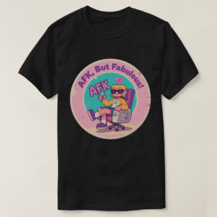 Camiseta AFK, Mas Fabuloso – Arte Nostálgica e Excêntrica d