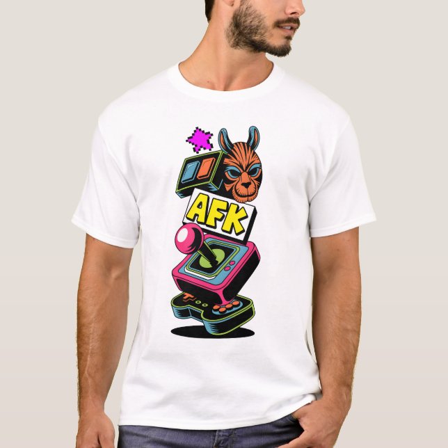 Camiseta AFK Totem Tower (Frente)