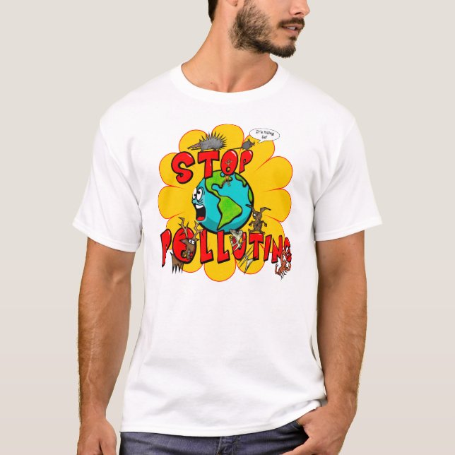 Camiseta Aflição da terra (Frente)