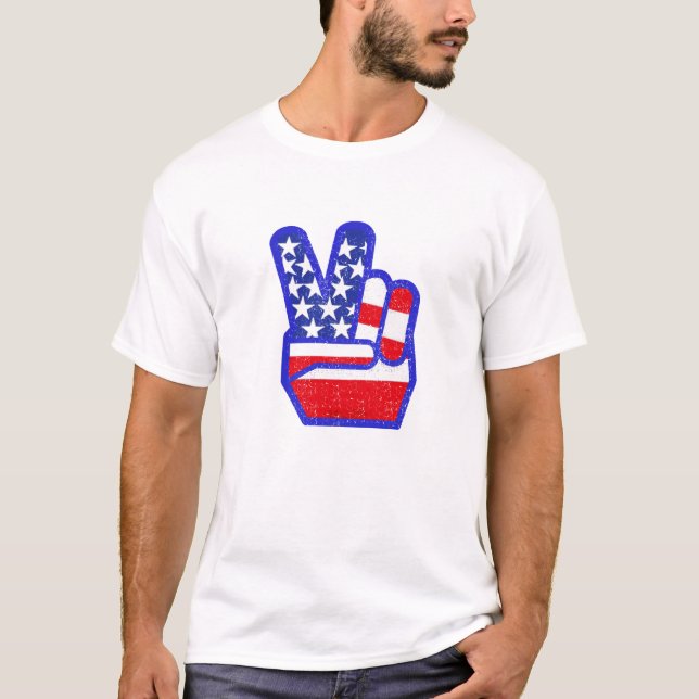 CAMISETA AFLIÇÃO DO SINAL DE PAZ (Frente)