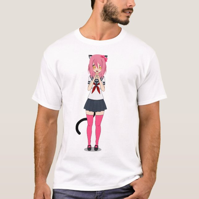 Camiseta afmau kawaii (Frente)