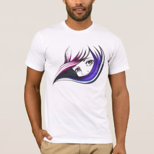 Camiseta Afogando o cabelo