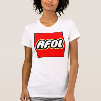 Camiseta AFOL - grande para mulheres