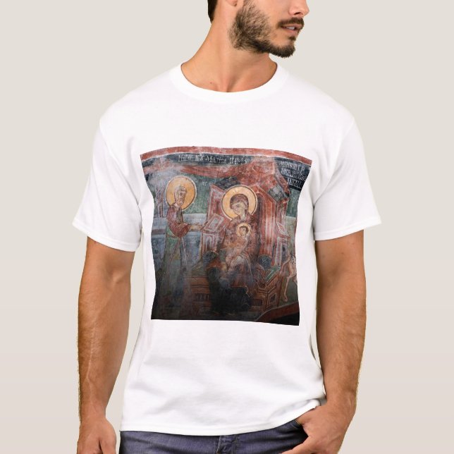 Camiseta Afrescos da Igreja Sérvia do Século XIV, 2 (Frente)