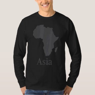 Camiseta África a gravar na Ásia