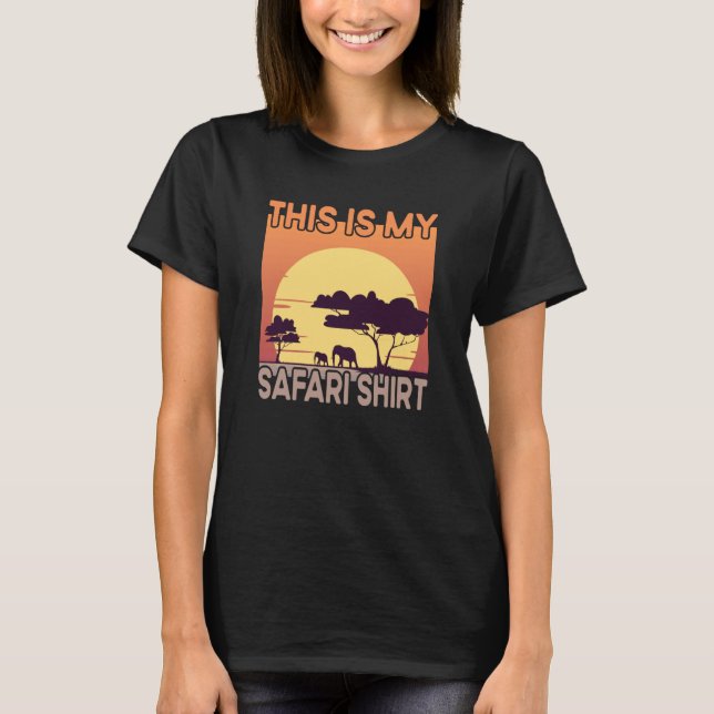 Camiseta Africa Adventure This Is My Safari (Frente)