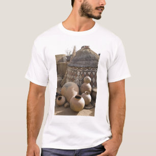 Camiseta África, África Ocidental, Gana, Sirigu. Artesanal