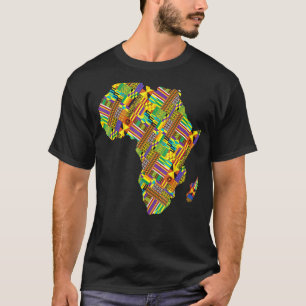 Camiseta África Ama o Orgulho do Mapa da Terra Africana His