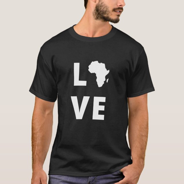 Camiseta África Amor (Frente)