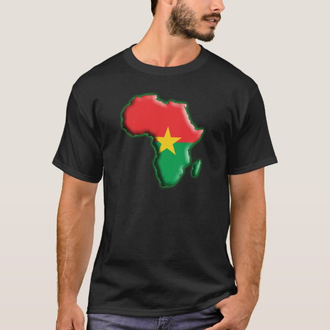 CAMISETA ÁFRICA: BURKINA FASO (Frente)