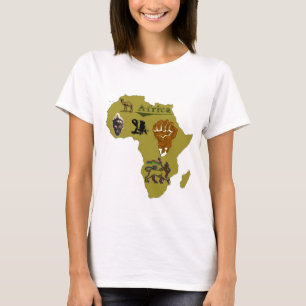 Camiseta África continente