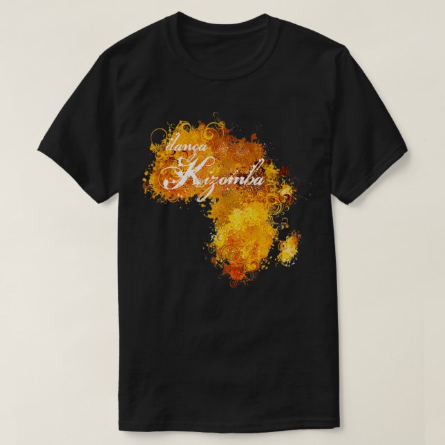 Camiseta Africa Dana Kizomba (Frente do Design)