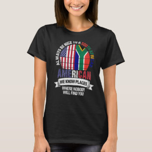 Camiseta África do Sul Conhecemos Lugares onde África
