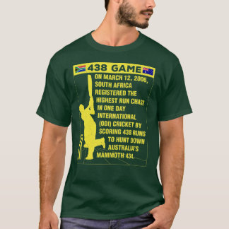 Camiseta África do Sul Cricket Protea 438 Game Nostalgia T-
