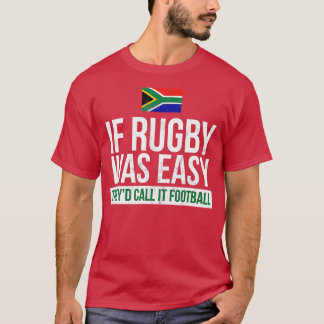 Camiseta África do Sul Engraçado Rugby