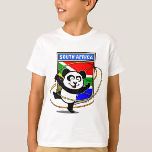 Camiseta África do Sul ginástica Rítmica Panda