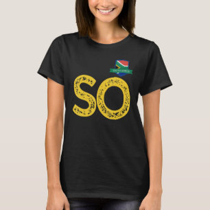 Camiseta África do Sul - Grupo de Sinalizador Humano - Letr