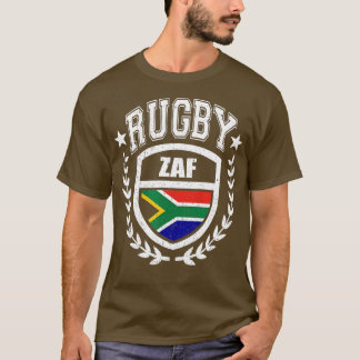 Camiseta África do Sul - Rugby Gear South African Flag Vint